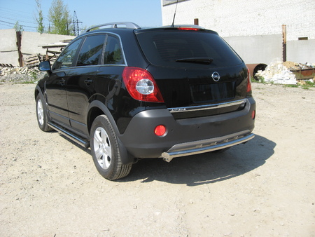 Защита заднего бампера d57 Opel Antara (2006-2020) OPAN010