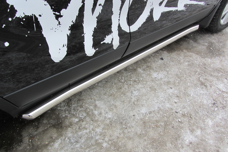 Защита порогов d57 труба с гибами Opel Mokka (2013-2020) OPMOK13-008