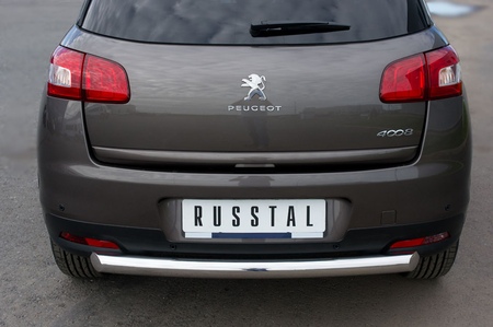 Защита заднего бампера d76 RUSSTAL Peugeot 4008 (2012-2016) P48Z-000537