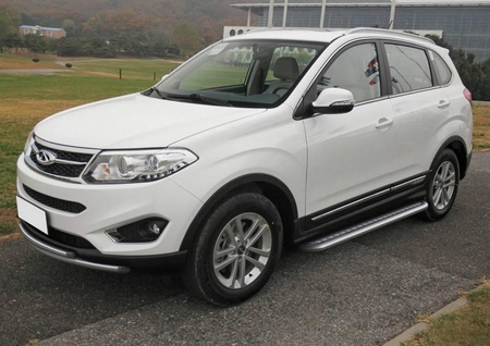 Пороги с листом d57 Chery Tiggo 5 (2014-2020) R.0903.006