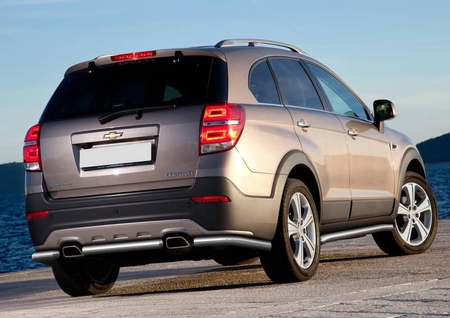 Защита заднего бампера d57 Chevrolet Captiva (2013-2016) R.1006.007