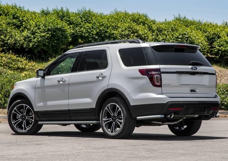 Защита порогов d76 Ford Explorer (2011-2015) R.1804.003