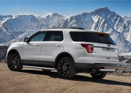 Защита порогов d76 Ford Explorer (2015-2019) R.1806.003