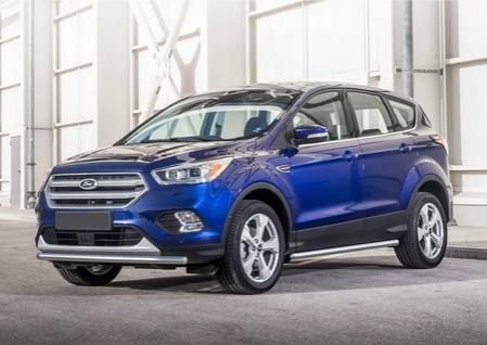 Защита переднего бампера d57 Ford Kuga (2016-2019) R.1807.001