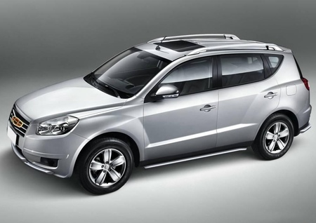 Защита порогов d57 Geely Emgrand X7 (2013-2019) R.1902.002