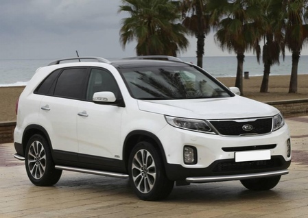 Защита переднего бампера d57 Kia Sorento (2012-2020) R.2807.001