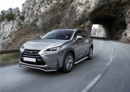 Защита переднего бампера d57 волна Lexus NX (2014-2017) R.3208.001