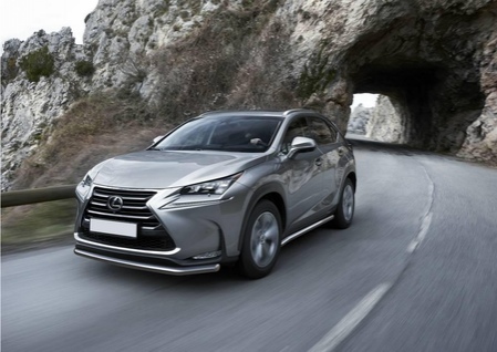 Защита переднего бампера d57 Lexus NX (2014-2017) R.3208.003