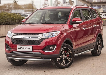 Защита переднего бампера d57 Lifan MyWay (2017-2019) R.3304.002