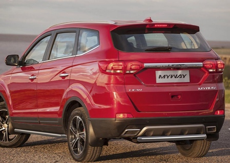 Защита заднего бампера d57 Lifan MyWay (2017-2019) R.3304.005