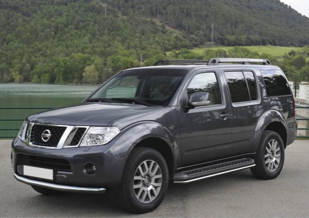 Защита переднего бампера d76 Nissan Pathfinder (2010-2014) R.4105.001