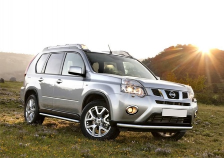 Защита переднего бампера d57 Nissan X-Trail (2011-2015) R.4113.004