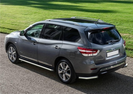 Защита порогов d76 Nissan Pathfinder (2014-2016) R.4121.005