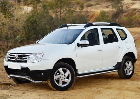 Защита переднего бампера d57 волна Renault Duster (2011-2015) R.4701.001