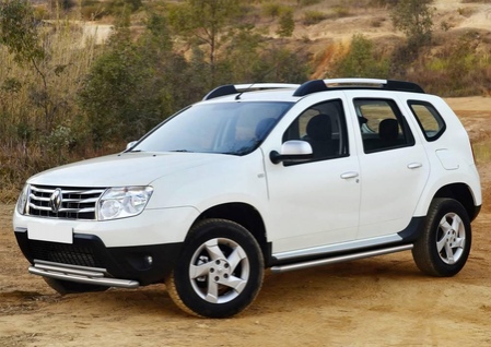 Защита переднего бампера d57+d42 Renault Duster (2011-2015) R.4701.002