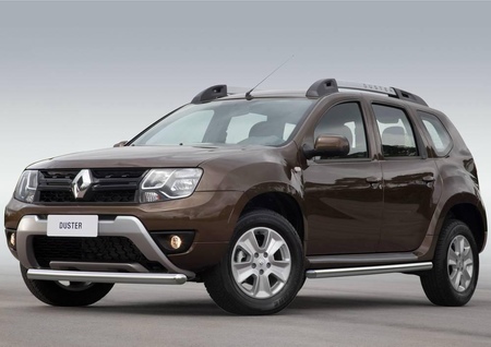 Защита переднего бампера d57 Renault Duster (2015-2020) R.4703.001