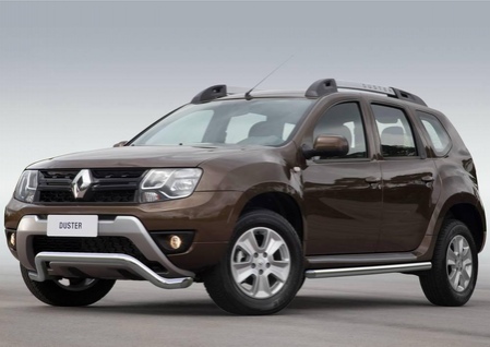 Защита переднего бампера d57 волна Renault Duster (2015-2020) R.4703.003