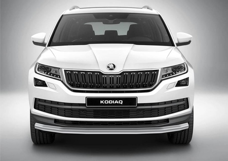 Защита переднего бампера d57 Skoda Kodiaq (2017-2021) R.5101.001