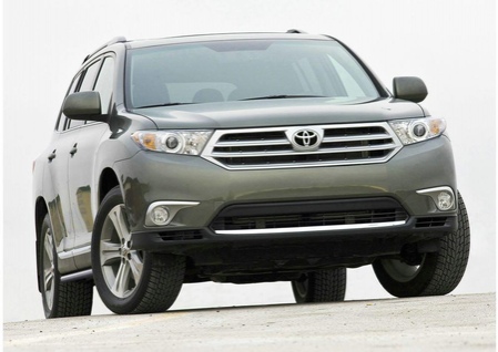 Защита порогов d76 Toyota Highlander (2010-2014) R.5702.009