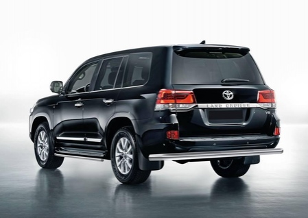 Защита заднего бампера d76 Toyota Land Cruiser 200 (2015-2021) R.5717.011