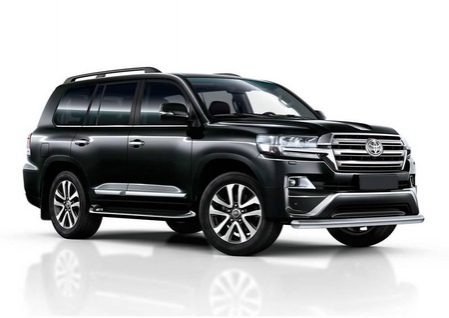 Защита переднего бампера d76 Toyota Land Cruiser 200, для комплектации Executive (2016-2021) R.5717.013