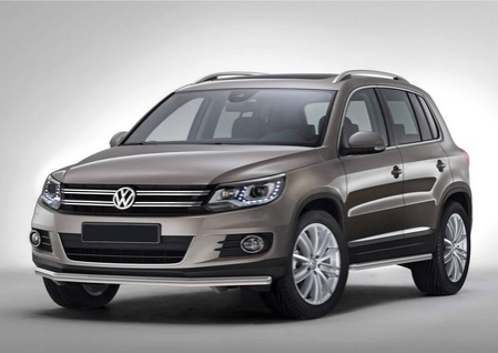 Защита переднего бампера d42 Volkswagen Tiguan, Sport & Style (2011-2017) R.5802.001