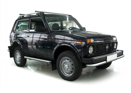 Защита переднего бампера d57 Lada 4х4 3d (1995-2019) R.6002.001