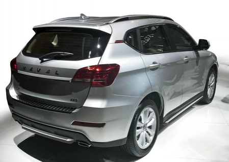 Защита заднего бампера d57 Haval H2 (2014-2020) R.9401.003