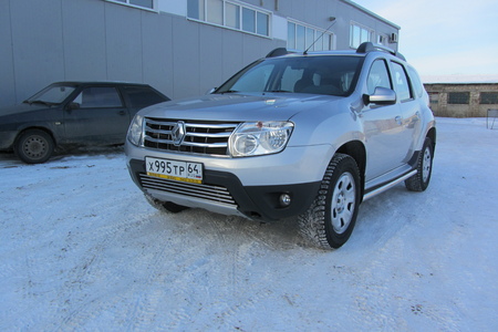 Защита порогов d57 труба Renault Duster (2011-2015) RD006