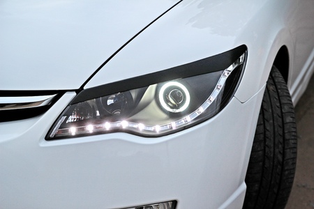 Реснички на передние фары Honda Civic седан (2006-2009) REHC-013500