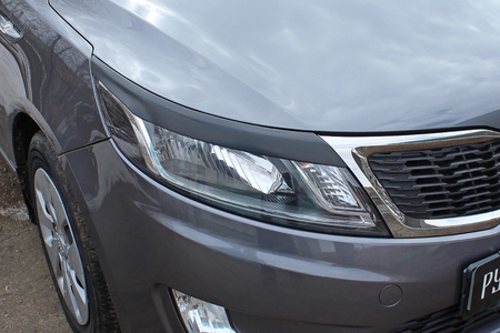 Реснички на передние фары Kia Rio седан (2011-2015) REKR-025800