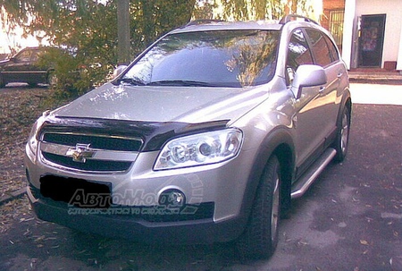 Дефлектор капота SIM для Chevrolet Captiva (2006-2013)  SCHCAP0612