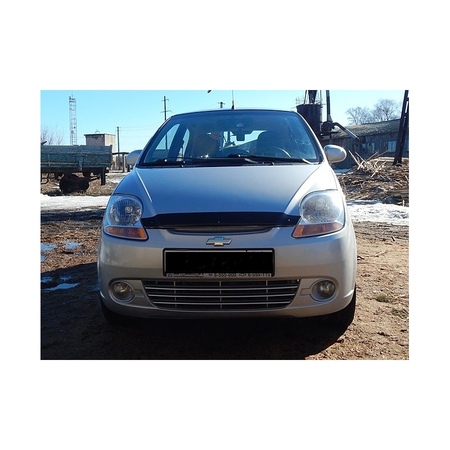 Дефлектор капота SIM для Chevrolet Spark (2005-2010)  SCHCPA0512