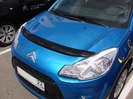 Дефлектор капота SIM для Citroen C3 хэтчбек (2010-2020)  SCIC3H50912