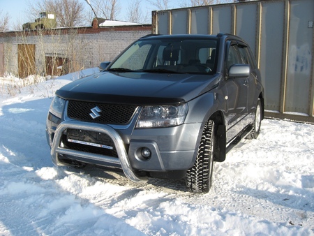 Кенгурятник d76 низкий Suzuki Grand Vitara (2005-2008) SGV05002