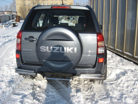 Уголки d57+d42 двойные Suzuki Grand Vitara (2005-2008) SGV05013