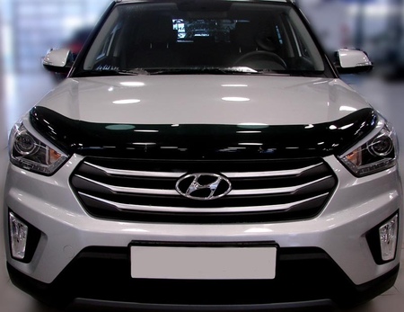 Дефлектор капота SIM для Hyundai Creta (2016-2021)  SHYCRE1112