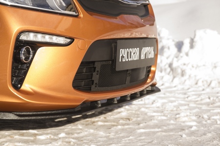 Спойлер переднего бампера Kia Rio седан (2017-2020) SK-075600