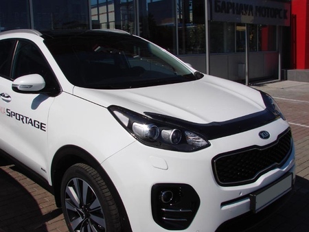 Дефлектор капота SIM для Kia Sportage (2016-2021)  SKISPO1612