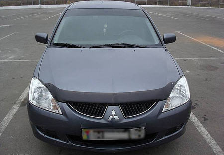 Дефлектор капота SIM для Mitsubishi Lancer (2000-2010)  SMILAN0012