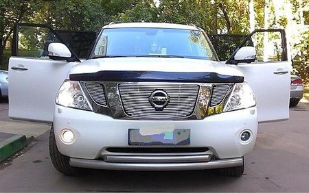 Дефлектор капота SIM для Nissan Patrol (2010-2020)  SNIPATR1012