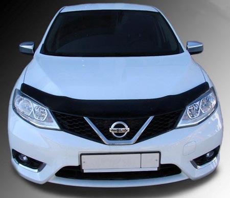 Дефлектор капота SIM для Nissan Tiida (2015-2020)  SNITII1512