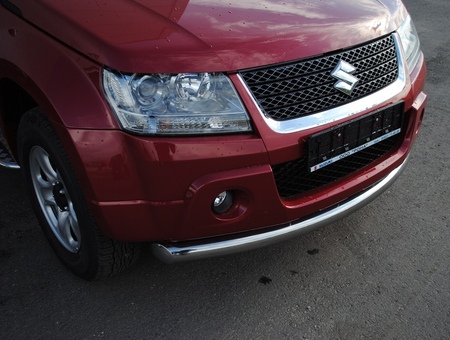 Защита переднего бампера d76 RUSSTAL Suzuki Grand Vitara 5 дв. (2008-2011) SNZ-001023