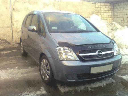 Дефлектор капота SIM для Opel Meriva (2003-2010 SOPMER0312