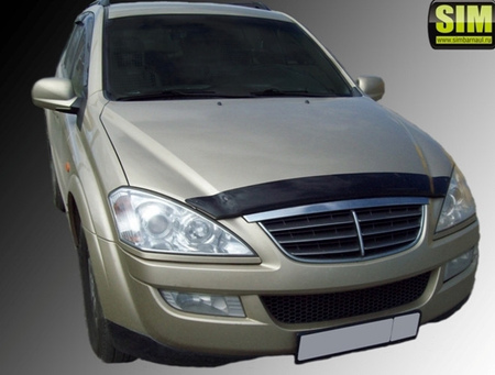 Дефлектор капота SIM для SsangYong Kyron (2005-2015)  SSSKYR0612