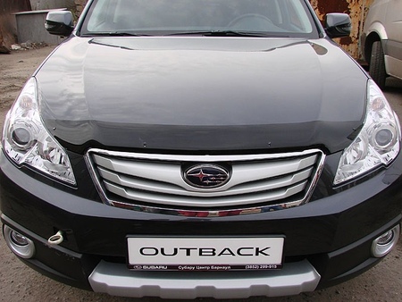 Дефлектор капота SIM для Subaru Outback (2009-2014)  SSULEG1012