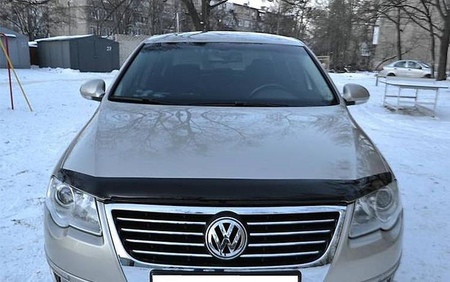 Дефлектор капота SIM для Volkswagen Passat (2005-2010)  SVOPAS0612