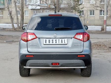 Защита заднего бампера d42 секции RUSSTAL Suzuki Vitara (2015-2024) SVZ-002645