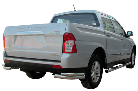 Уголки d76+d42 двойные SsangYong Actyon sport (2013-2015) SYAS014