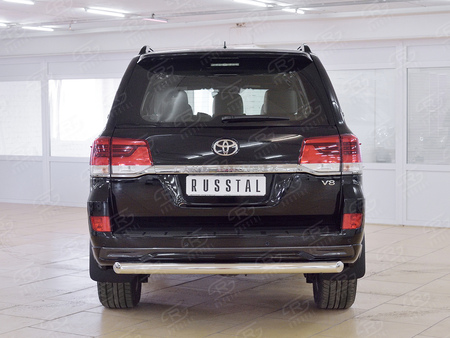 Защита заднего бампера d76 дуга RUSSTAL Toyota Land Cruiser 200 Executive (2016-2021) TLCZ-002562